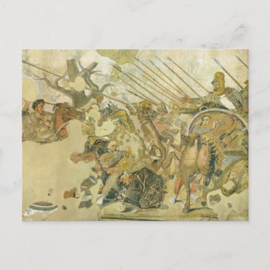 De Alexander Mosaic Briefkaart (Voorkant)