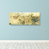 De Alexander Mosaic Canvas Afdruk (Insitu (Houten vloer))