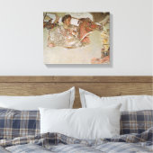 De Alexander Mosaic Canvas Afdruk (Insitu (Slaapkamer))