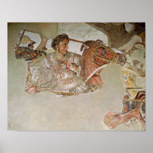 De Alexander Mosaic Poster
