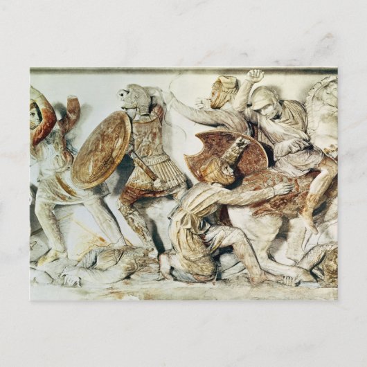 De Alexander Sarcophagus Briefkaart (Voorkant)