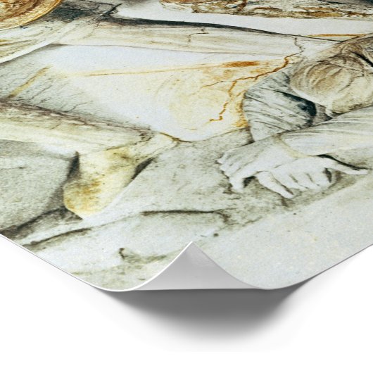 De Alexander Sarcophagus Poster (Hoek)