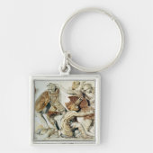 De Alexander Sarcophagus Sleutelhanger (Voorkant)