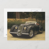 De Alfa Romeo 8C 2900B is een zeer zeldzame en zee Briefkaart (Voorkant / Achterkant)