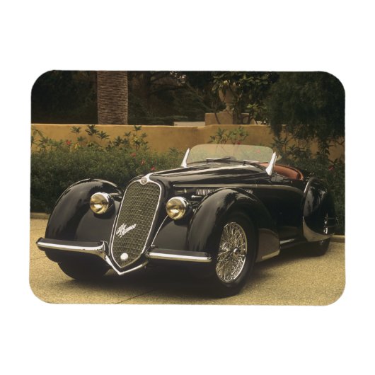 De Alfa Romeo 8C 2900B is een zeer zeldzame en zee Magneet (Horizontaal)
