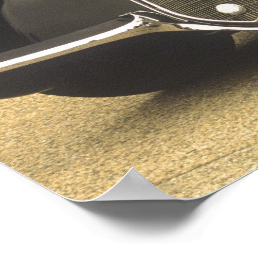 De Alfa Romeo 8C 2900B is een zeer zeldzame en zee Poster (Hoek)