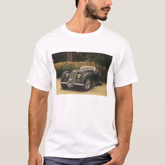 De Alfa Romeo 8C 2900B is een zeer zeldzame en zee T-shirt (Voorkant)
