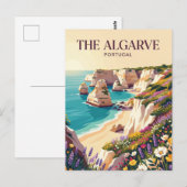 De Algarve Portugal Briefkaart (Voorkant / Achterkant)