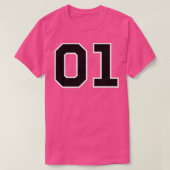 De algemene 1 t-shirt (Design voorkant)