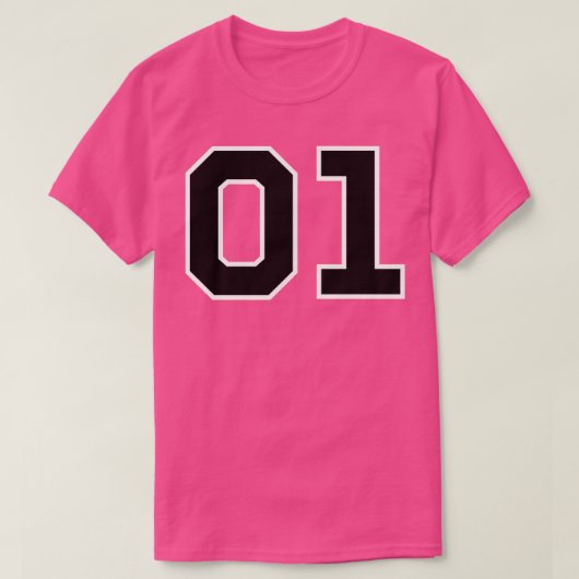 De algemene 1 t-shirt (Design voorkant)