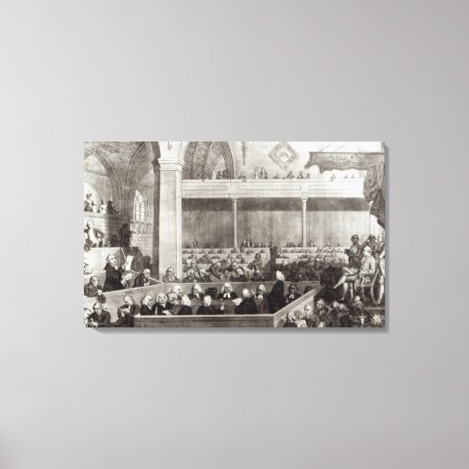 De Algemene Vergadering van de Kirk van Schotland Canvas Afdruk (Voorkant)