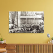 De Algemene Vergadering van de Kirk van Schotland Canvas Afdruk (Insitu (Woonkamer))