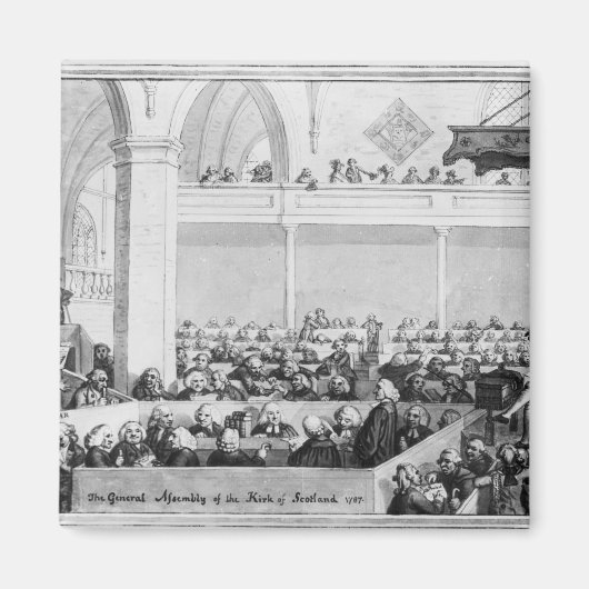 De Algemene Vergadering van de Kirk van Schotland Magneet (Voorkant)