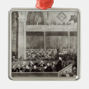 De Algemene Vergadering van de Kirk van Schotland Metalen Ornament