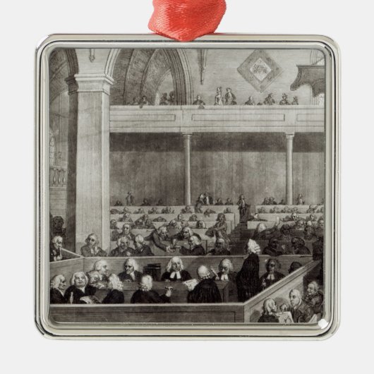 De Algemene Vergadering van de Kirk van Schotland Metalen Ornament (Voorkant)