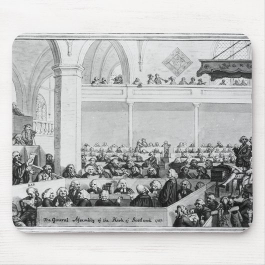 De Algemene Vergadering van de Kirk van Schotland Muismat (Voorkant)