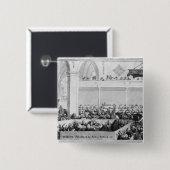 De Algemene Vergadering van de Kirk van Schotland Vierkante Button 5,1 Cm (Voorkant /achterkant)