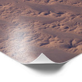 De Algerijnse woestijn Foto Afdruk (Hoek)