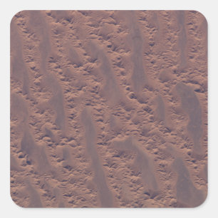 De Algerijnse woestijn Vierkante Sticker