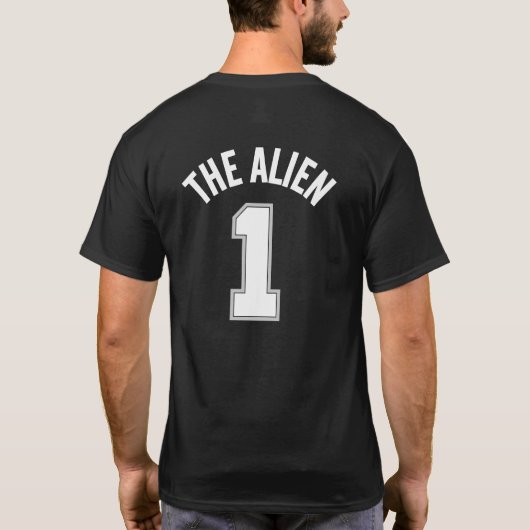 De Alien 1 T-shirt (Achterkant)