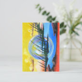 DE ALIEN, ABSTRACT door Leomariano Briefkaart (Staand voorkant)