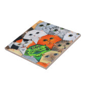 De Alien Amomg Us keramische tegel Tegeltje (Zijkant)