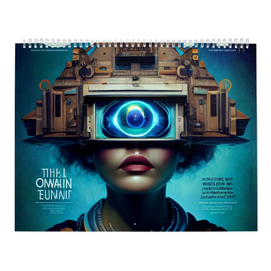 De Alien Navigator 2024 Kalender (Hoes)