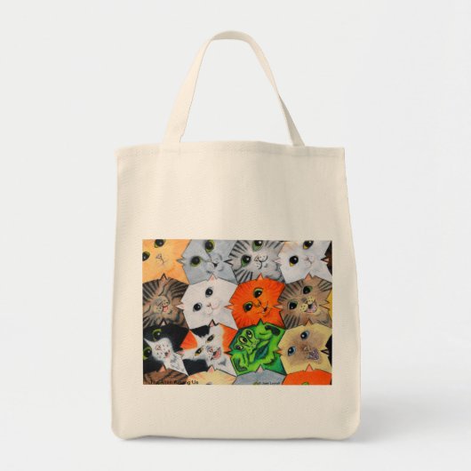 De Alien onder de Amerikaanse Canvas tas (Voorkant)