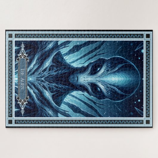 De Alien Tarot-kaart Legpuzzel (Horizontaal)