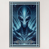 De Alien Tarot-kaart Legpuzzel (Verticaal)