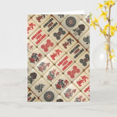 De alle-gelegenheid van Mahjong Kaart (Gele Bloem)