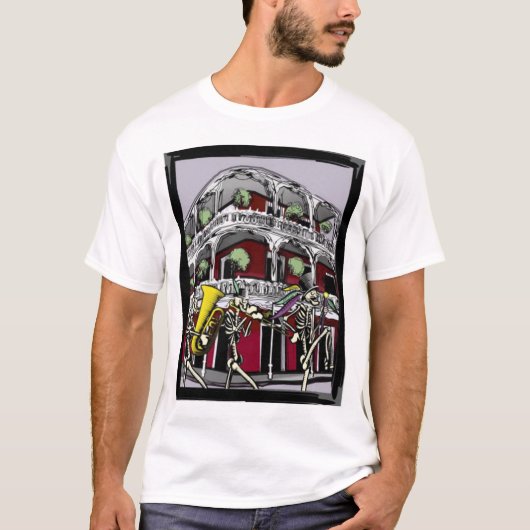 DE ALLEMAAL DODE MARCHERBAND T-SHIRT (Voorkant)