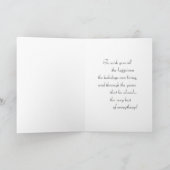 De allerbeste feestdagen kaart (Binnen)