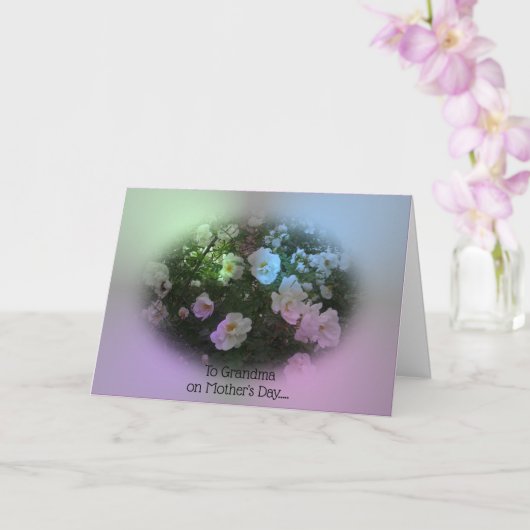 De allerbeste Kaart van de Moederdag voor oma (Orchidee)