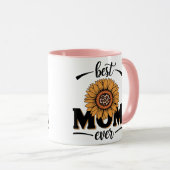De allerbeste moeder ooit vieren mok (Voorkant rechts)