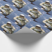 De allereerste Amerikaanse Spacewalk - 3 juni 1965 Cadeaupapier (Hoek)