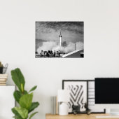 De allereerste raketlancering op het Kaapkanaal Poster (Thuiskantoor)