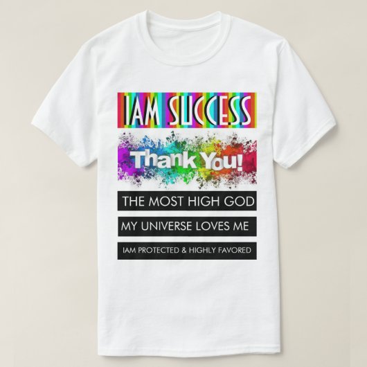 DE ALLERHOOGSTE GOD T-SHIRT (Design voorkant)