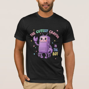 De Allerliefste Krijtjes in de Bot Kawaii Robot Kr T-shirt