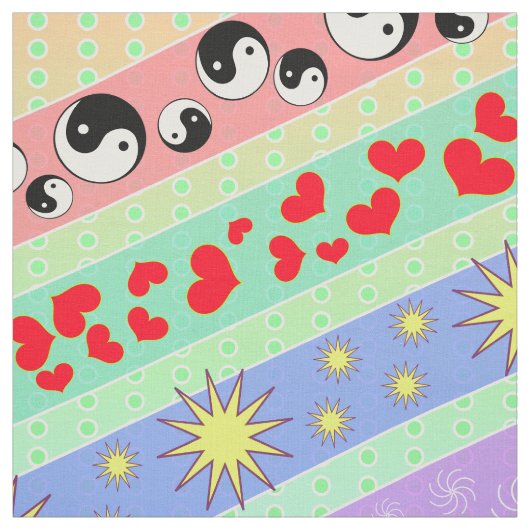 De alles geprinte stof (Swatch)