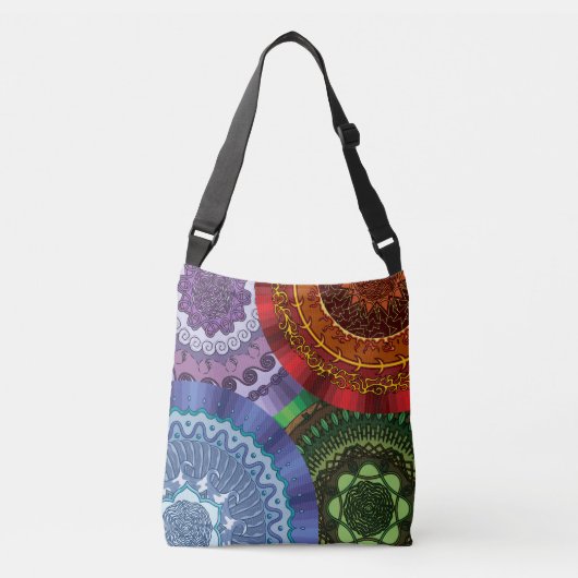 De alles-over-printtas van Elementen Crossbody Tas (Voorkant)