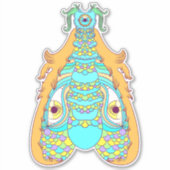 De Alles Ziende Mot Sticker (Voorkant)