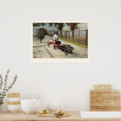 De Alligator Express Cart Print (Keuken)