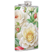 De allure van een Single Roos Thermal Tumbler Heupfles (Rechts)