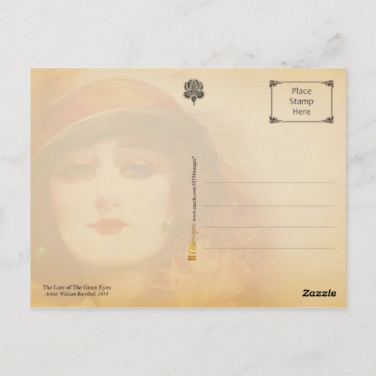 De Alluring Beauty Briefkaart (Achterkant)