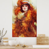 De Alluring Beauty Poster (Keuken)