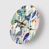 De almanak van de volière ronde klok (Hoek)