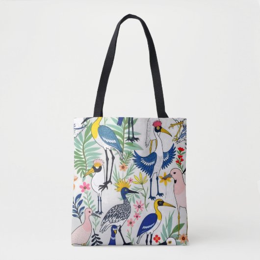De almanak van de volière tote bag (Voorkant)