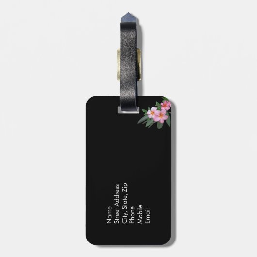 De Aloha Spirit belt me terug naar Maui Bagagelabel (Achterkant verticaal)