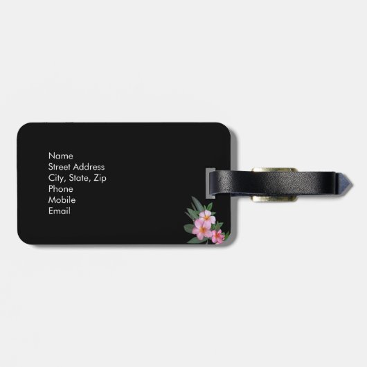 De Aloha Spirit belt me terug naar Maui Bagagelabel (Achterkant horizontaal)